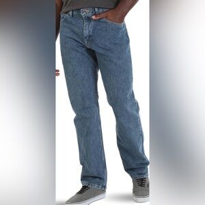 Vintage Wrangler Classic Blue Denim Jeans 97601VR Size 46 x 30 Cotton
